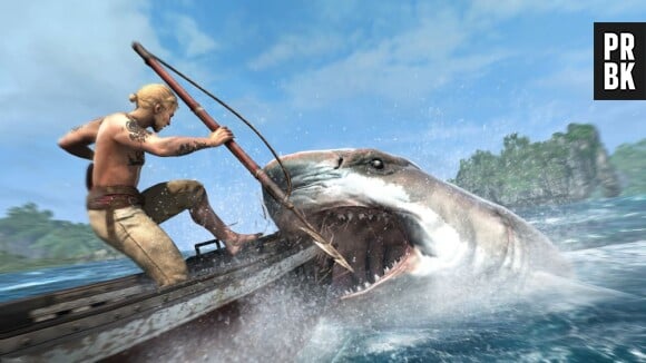 Assassin's Creed 4 Black Flag : Edward Kenway va à la pêche... aux requins