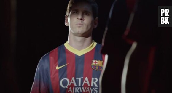 FC Barcelone : Messi au top dans une pub délirante