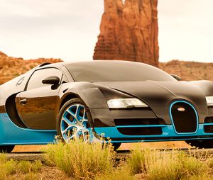 La Bugatti Veyron Grand Sport Vitesse va en faire rêver beaucoup dans Transformers 4