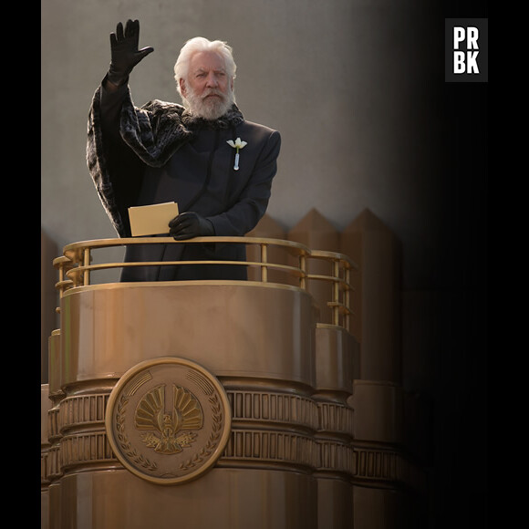 Hunger Games 2 : Donald Sutherland sur une photo
