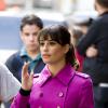 Glee saison 5 : Lea Michele sur le tournage