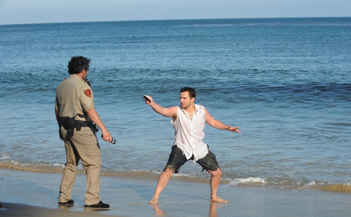 Photo : New Girl saison 3, épisode 1 : des ennuis avec la police pour