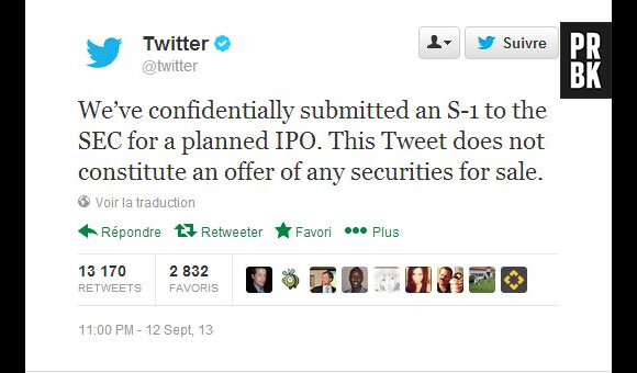 Twitter prépare son entrée à la bourse de Wall Street
