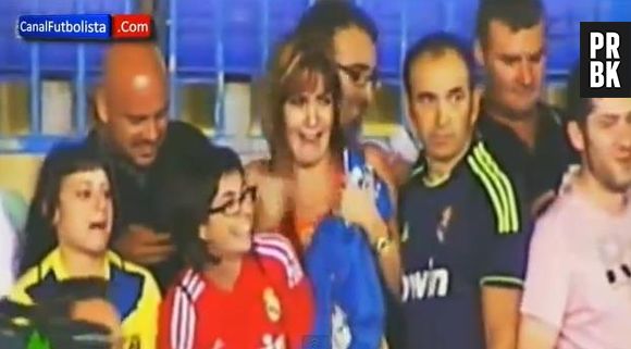 Cristiano Ronaldo fait pleurer une femme