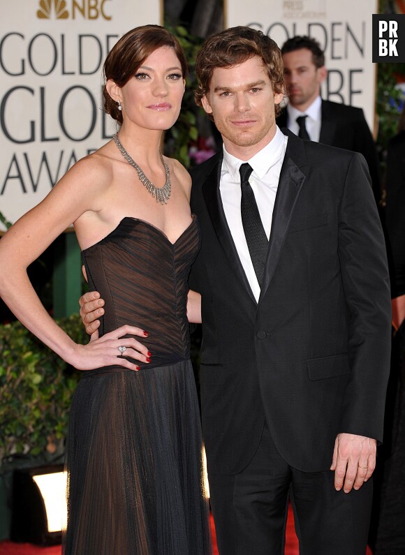 Michael C. Hall et Jennifer Carpenter aux Golden Globes 2009