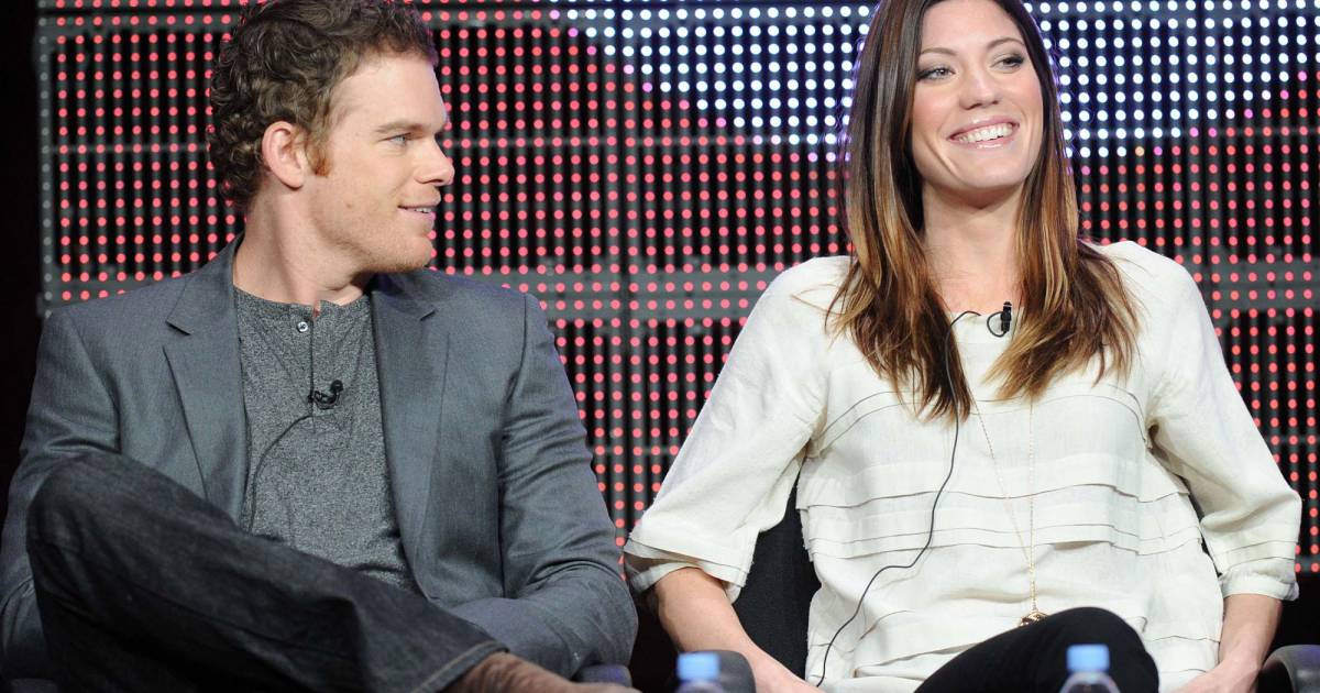 Michael C. Hall et Jennifer Carpenter complices en pleine promo, en juillet 2010 à Los Angeles