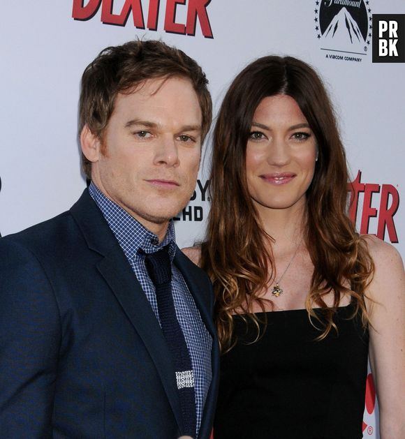 Michael C. Hall et Jennifer Carpenter à la soirée Showtime pour la saison 8 de Dexter, le 15 juin 2013 à L.A