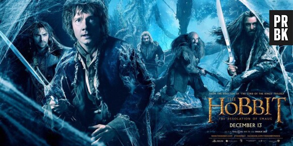 The Hobbit 2 : nouvelle affiche pour "La désolation de Smaug"
