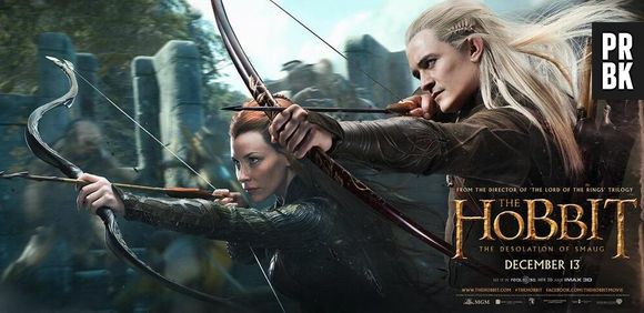 The Hobbit 2 : nouvelle affiche pour "La désolation de Smaug"