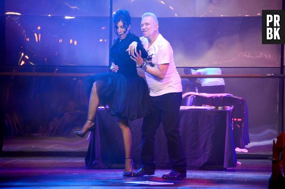 Défilé Jean-Paul Gaultier façon Danse avec les stars, printemps-été 2014, le 28 septembre 2013 à Paris
