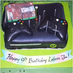 Lebron James papa geek : le gâteau le plus cool du monde pour son fils