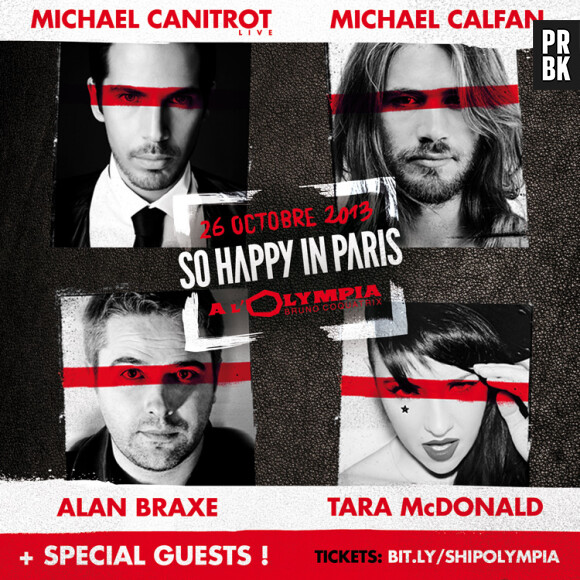 So Happy in Paris : la soirée électro de l'automne à l'Olympia le 26 octobre 2013
