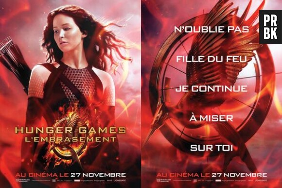 Hunger Games 2 : Jennifer Lawrence sur une affiche