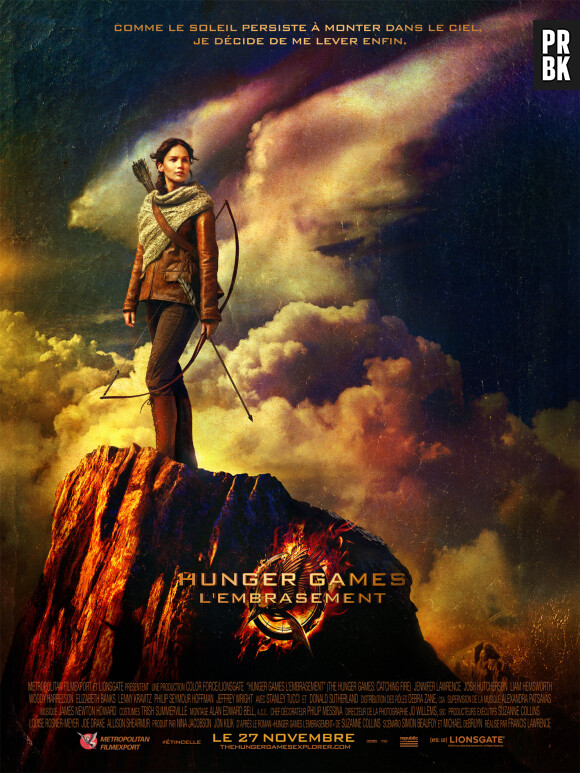 Hunger Games 2 : poster avec Jennifer Lawrence