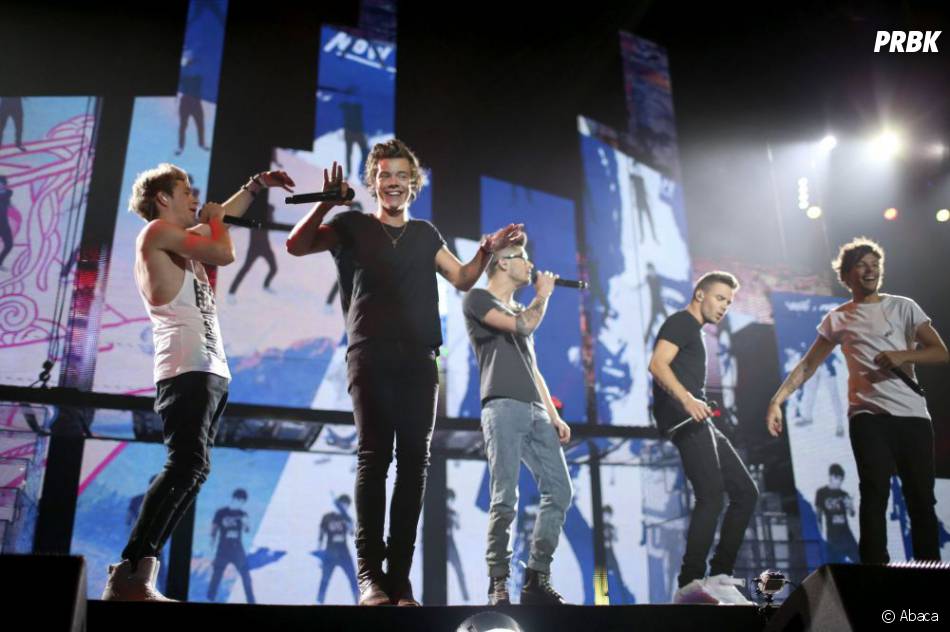 One Direction pendant le Take Me Home Tour en juillet 2013 aux EtatsUnis Purebreak