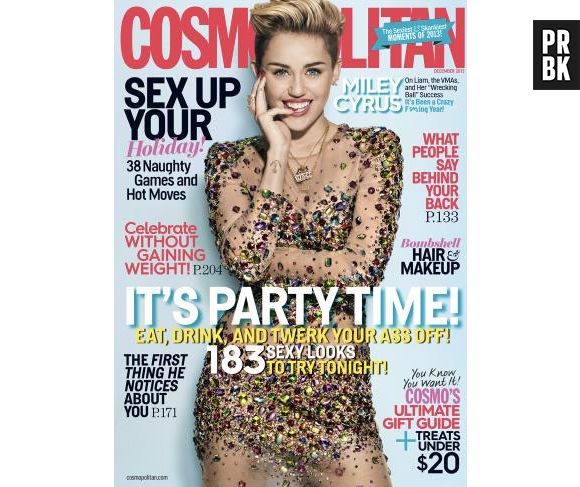 Miley Cyrus préfère poser nue que pleurer