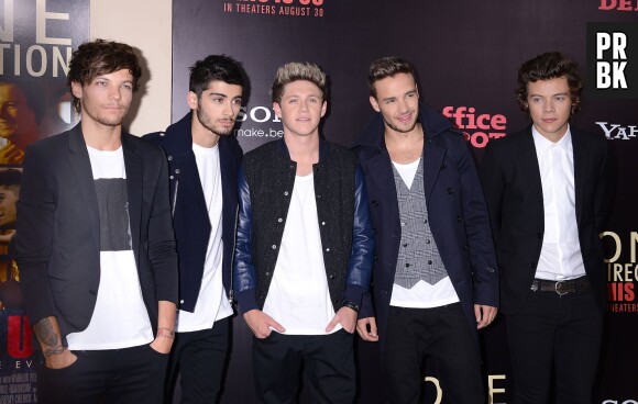 Les One Direction à l'avant-première du film This is Us à New York le 26 août 2013