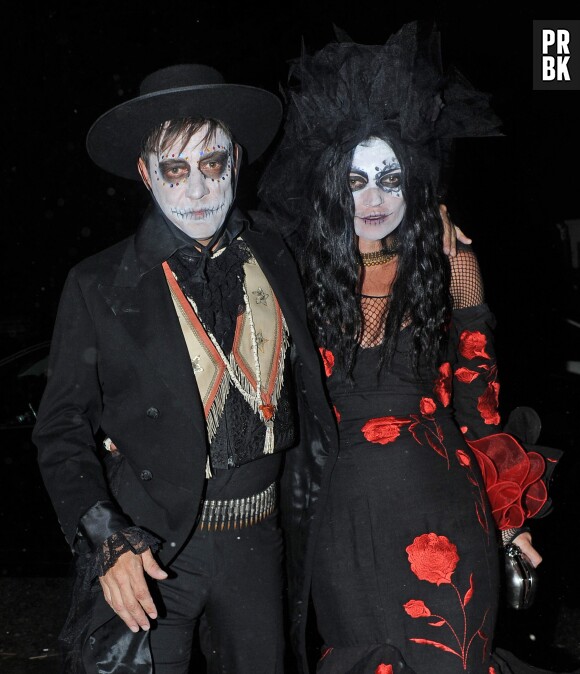 Les pires et les meilleurs costumes d'Halloween 2013 : Kate Moss et son mari