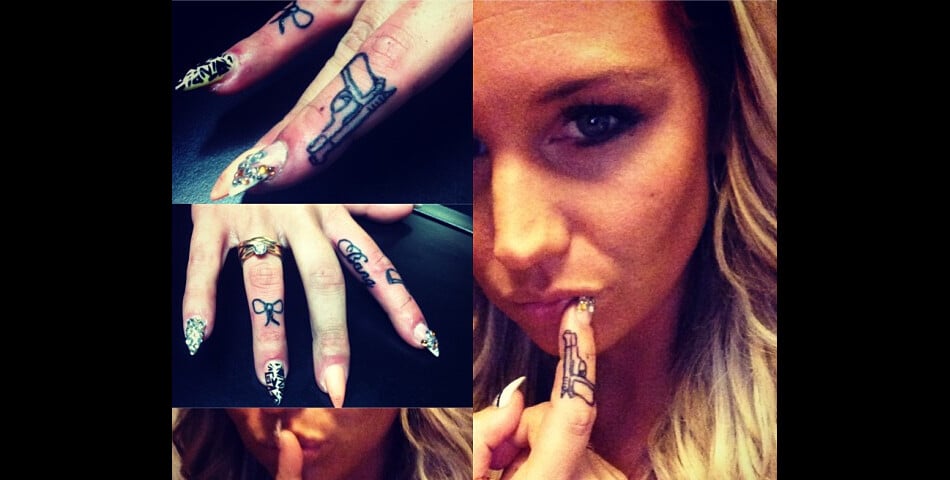 Aurélie Van Daelen a des tatouages qui tuent