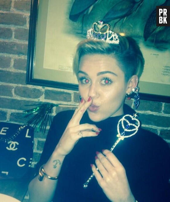 Miley Cyrus a confié qu'elle ne faisait jamais la fête