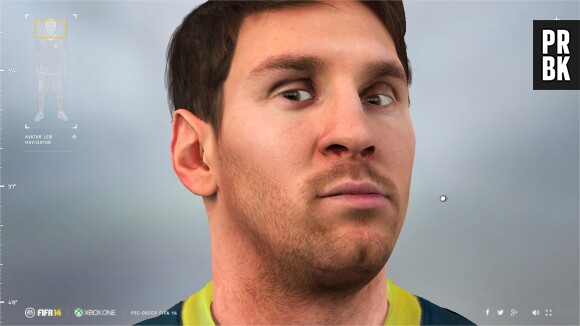 FIFA 14 : un Lionel Messi grandeur nature pour la sortie du jeu sur Xbox One et PS4
