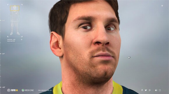 FIFA 14 : un Messi grandeur nature pour la promo next-gen