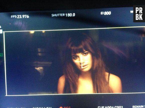 Lea Michele : premières images de son futur clip