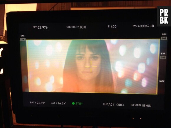 Lea Michele : premières images de son futur clip