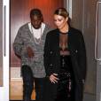 Kim Kardashian : encore un décolleté transparent pour aller au concert de Kanye West à New York, le 19 novembre 2013