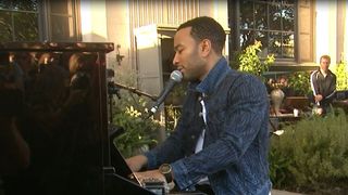 John Legend : concert sauvage pour un documentaire