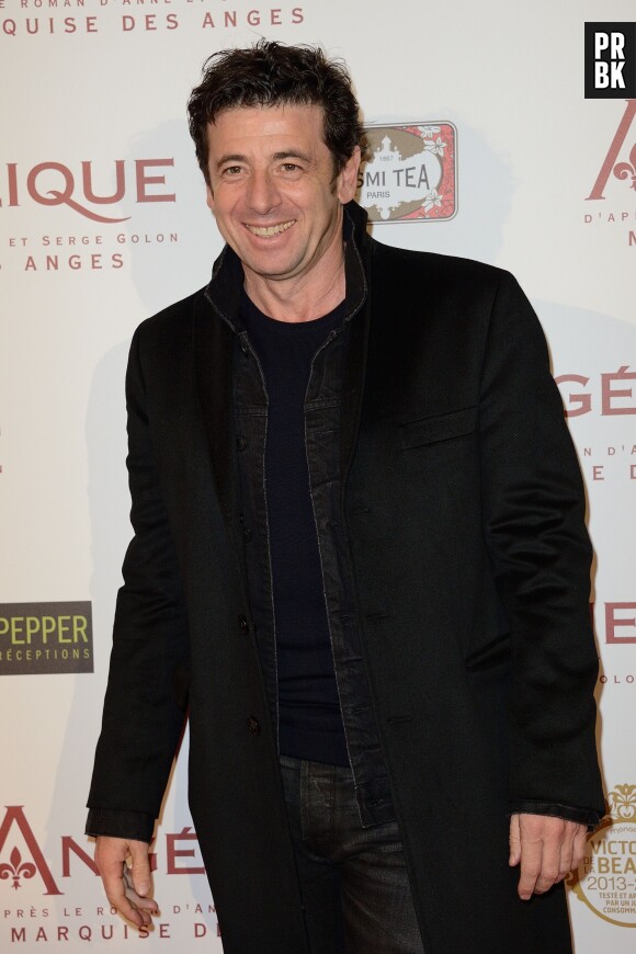 Patrick Bruel à l'avant-première d'Angélique, le 16 décembre 2013 à Paris