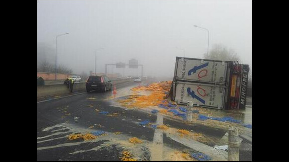 Omelette géante sur la route : le fail de Noël à Toulouse
