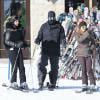 Kim Kardashian, Kanye West et Khloé Kardashian : en vacances au ski à Summit Park (USA), le 30 décembre 2013
