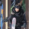 Kim Kardashian : en vacances au ski à Summit Park (USA), le 30 décembre 2013