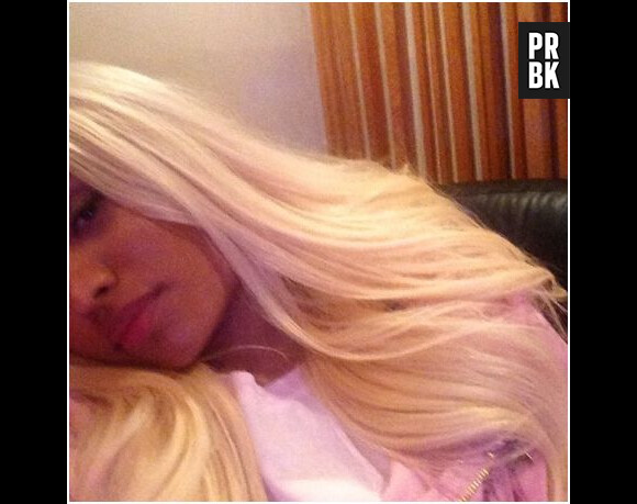 Nicki Minaj prend la pose sur Instagram, le 10 janvier 2014