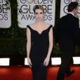 Golden Globes 2014 : Emma Roberts sur le tapis-rouge le 12 janvier 2014 à Los Angeles