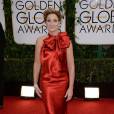 Golden Globes 2014 : Edie Falco sur le tapis-rouge le 12 janvier 2014 à Los Angeles