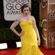 Golden Globes 2014 : Lena Dunham sur le tapis-rouge le 12 janvier 2014 à Los Angeles