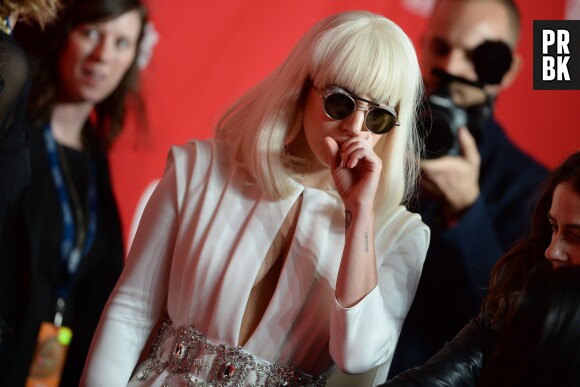 Lady Gaga était très sobre durant un gala, le 24 janvier 2014