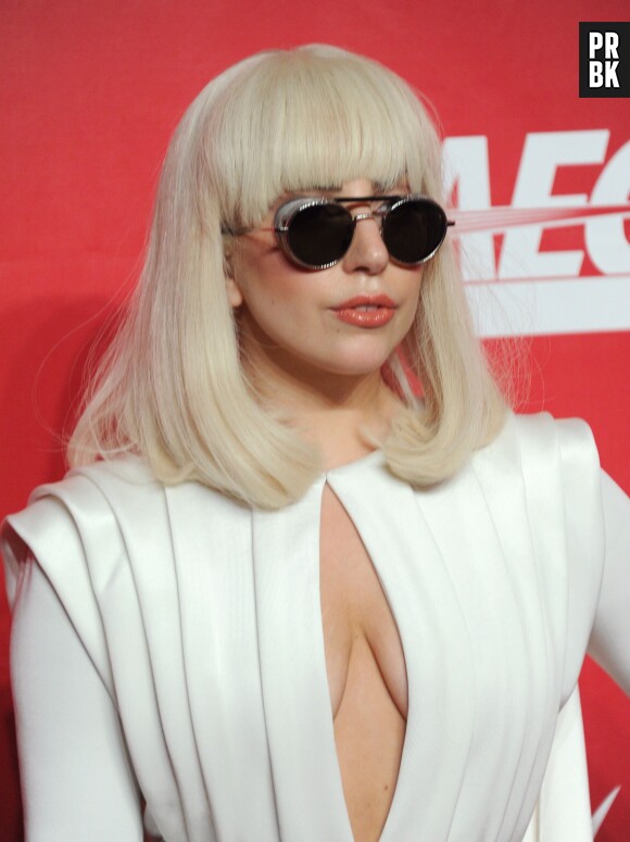 Lady Gaga a sorti sa plus belle frange pour un gala, le 24 janvier 2014