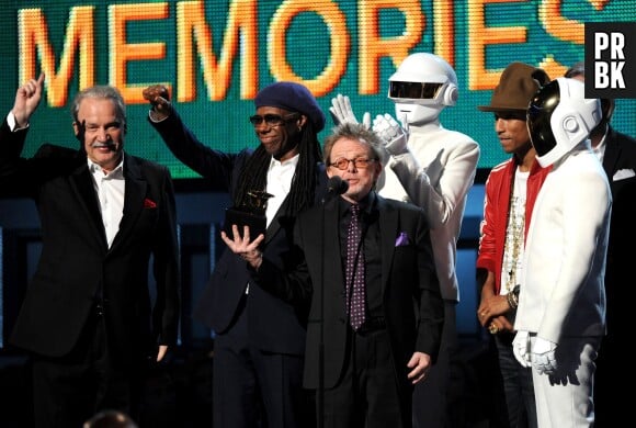Grammy Awards 2014 : Daft Punk gagne trois trophées lors de la cérémonie qui s'est déroulée le 26 janvier 2014 à Los Angeles