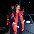 Rihanna lors de l'after party des Pre-Grammy Awards, le 25 janvier 2014 à Los Angeles