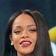 Rihanna en manteau de fourrure, le 29 janvier 2014 à New-York