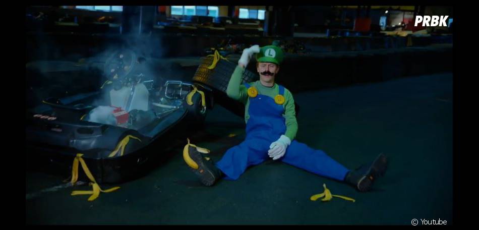 Noman déguisé en Luigi dans sa nouvelle vidéo
