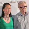 Woody Allen et sa femme Soon-Yi Previn, fille adoptive de Mia Farrow