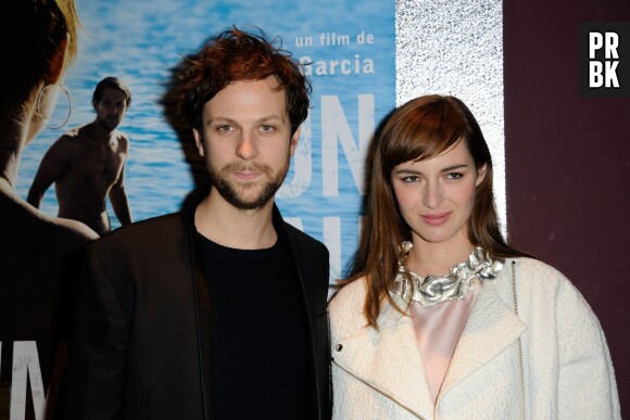 Louise Bourgoin et Jean Rocherfort pour l'avant-première d'Un beau dimanche, le 3 février 2014 à Paris