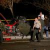Les photos de l'accident de voiture de l'acteur Paul Walker, mort le 30 novembre 2013