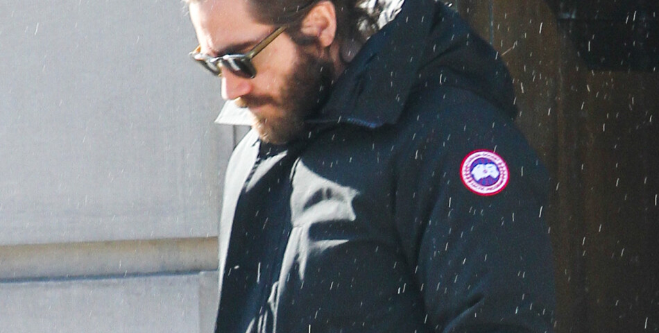 Jake Gyllenhaal à l&#039;enterrement de Philip Seymour Hoffman, le 7 février 2014 à New-York