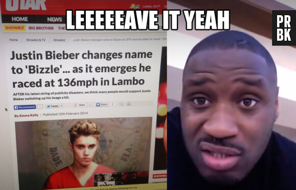 Justin Bieber : Lethal Bizzle, un rappeur canadien, l'accuse de plagiat