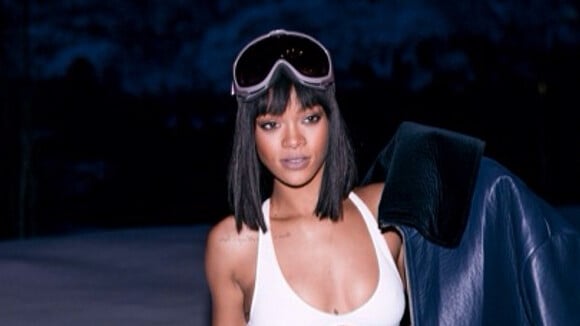Rihanna : vacances au ski... en bikini
